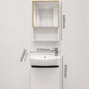 kich thuoc bo tu lavabo treo tuong mini bang nhom dac