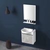 Bộ tủ lavabo treo tường mini