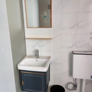 bo tu lavabo khung nhom mau xanh 1