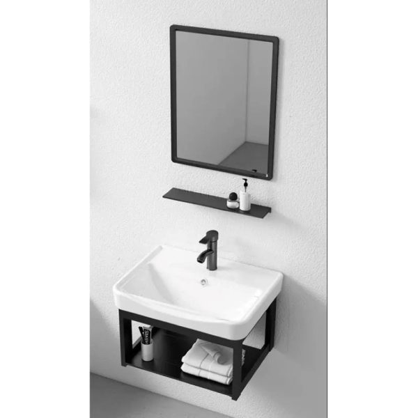 Bộ tủ lavabo treo tường nhỏ gọn TL01C