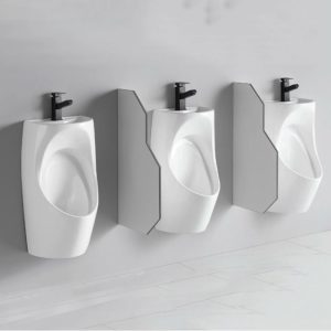 Bồn tiểu lai chậu rửa treo tường tiết kiệm không gian