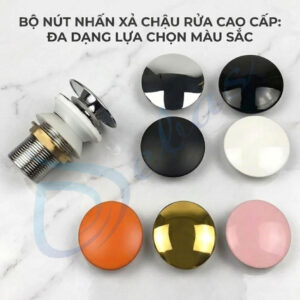 Nút nhấn xả chậu rửa