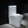 Bồn càu 1 khối màu trắng