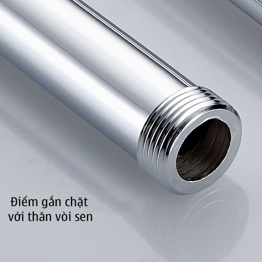 Thanh noi sen bang thep khong gi giup sen cay cao them co 3 mau sac de chon: trang bong, den, xam Thanh nối sen