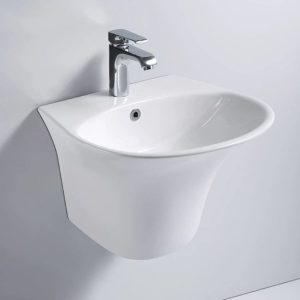 Lavabo treo tường màu trắng W01