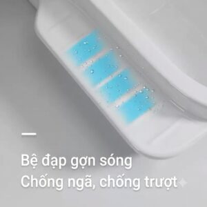 Bồn cầu xổm 2 kiểu ngồi chống trơn trượt