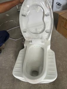 Bồn cầu xổm 2 chức năng