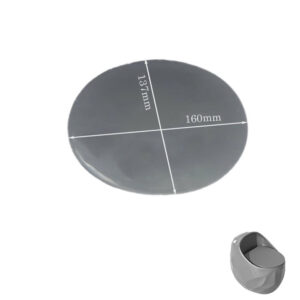 Nắp két nước bồn cầu trứng màu xám