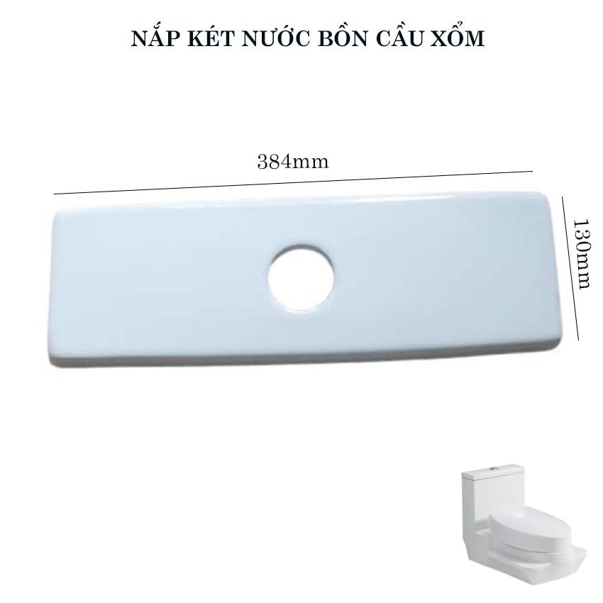 Nap ket nuoc bon cau bang su Nắp két nước bồn cầu xổm