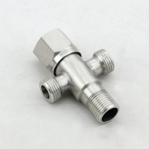 Van chia nước bằng inox , van 2 ngã, van T cầu