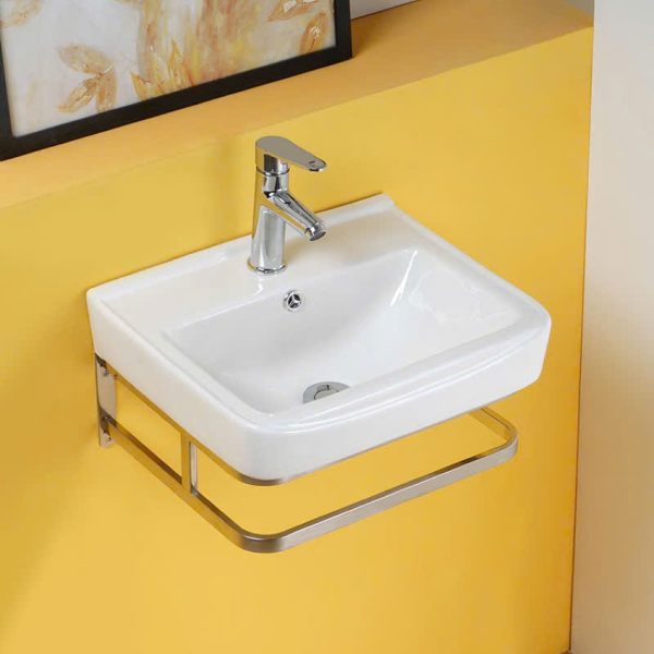 Kệ treo lavabo làm bằng thép không gỉ