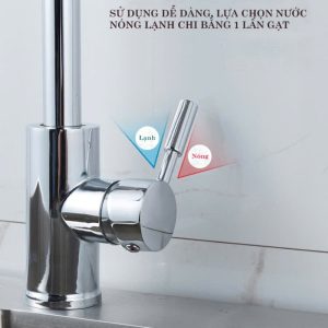 Vòi chén nóng lạnh bằng thép không gỉ