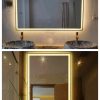 Gương led cảm ứng treo nhà tắm