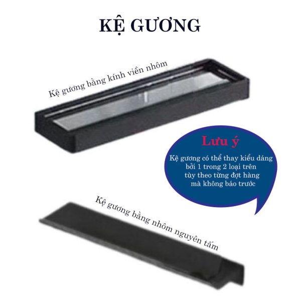 Kệ gương lavabo