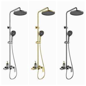 Sen cây tắm đứng bằng đồng cao cấp