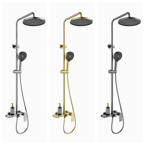 Sen cây tắm đứng bằng đồng cao cấp