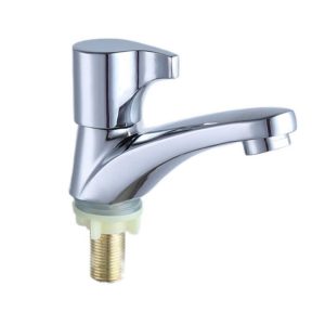 Vòi lavabo lạnh lắp âm bàn V112 bằng hợp kim, thiết kế hiện đại, bền đẹp,