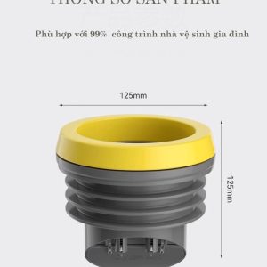 Phễu chống hôi bồn cầu dễ lắp đặt