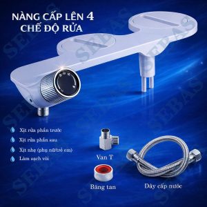 Vòi xịt bồn cầu thông minh