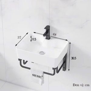 Kích thước kệ treo lavabo