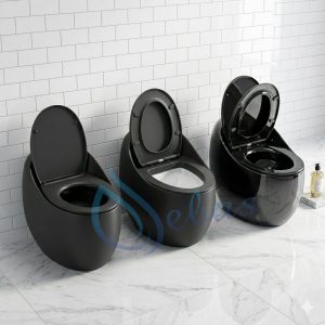 Bồn cầu trứng đen cao cấp