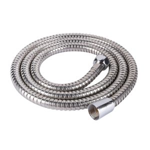 Dây cấp nước vòi xịt quấn bằng sợi thép không gỉ màu với 3 màu sắc lựa chọn Dây cấp nước vòi xịt màu trắng
