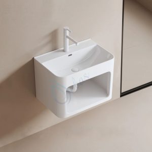 lavabo treo tường có ngăn chứa đồ