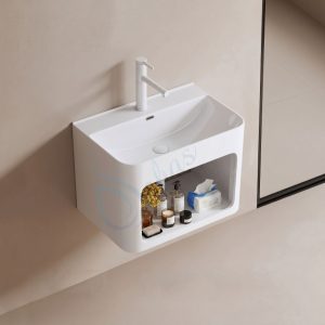 Lavabo treo tường có ngăn chứa đồ LT5432