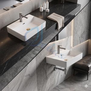 Lavabo treo tường viền mỏng