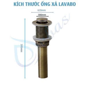 kich thuoc ong xa lavabo bang dong