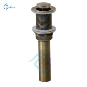 ong xa lavabo dong co nut nhan bat len
